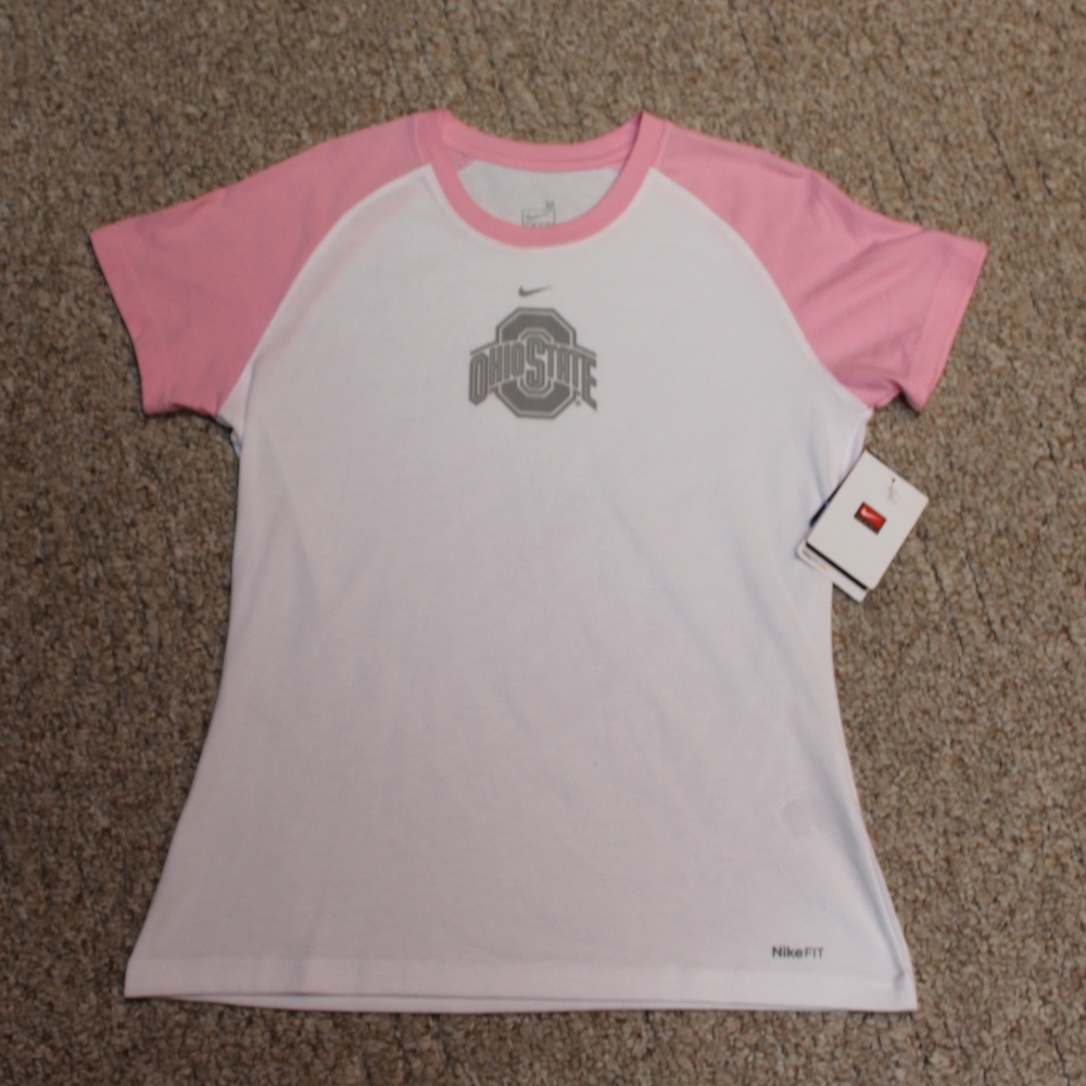 *NWT* Ohio State University Nike Fit Dry Tshirt